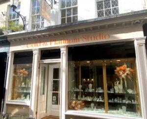 A photo of the studio as it stands on northumberland place bath